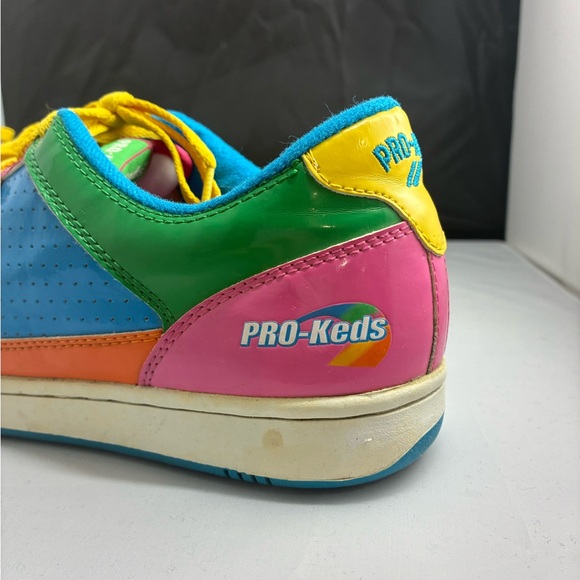 Retro Y2K Colorblock PRO-Keds Royal Court Sneaker Size 10 Rare Skittles Vintage‎ - Picture 11 of 15